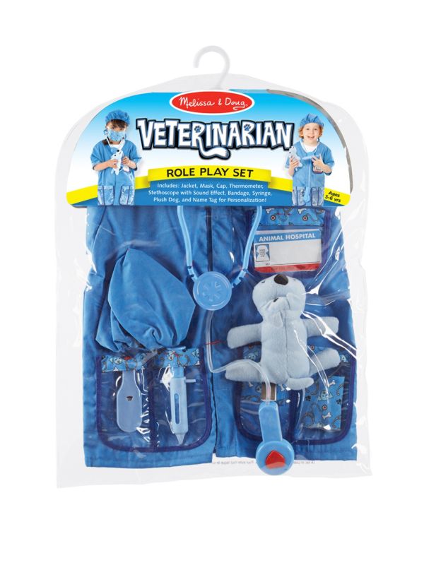 Melissa & Doug Veterinarian Role Play Costume Set